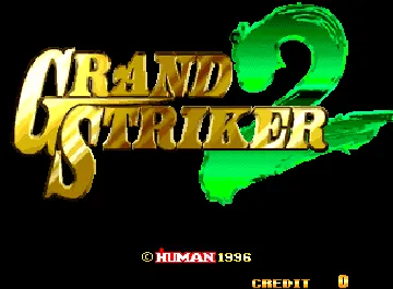 Grand Striker 2 (Japan) screen shot title